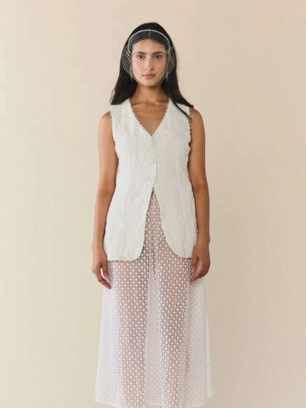 ALEXA TOP IN CHAPEL WHITE FLORAL
